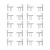 YUCKMZ Seitz End Pieces for Rastrollo 2000 Ten Pairs Replacement