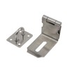 Stainless Steel Padlock Hasp Door Latch Bolt Gate Lock 90