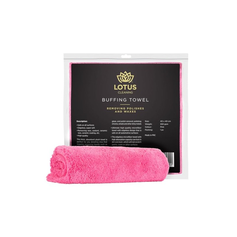 Lotus Pink Polishing Cloth