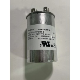 Aerovox New 2-pcs Aerovox Capacitors Z23S3710M01M 10uF 370V 50/60Hz 10000AFC MADE IN USA