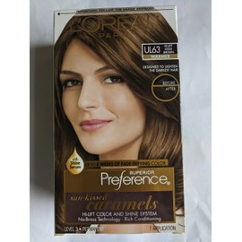 L'Oreal L'Oréal Paris Superior Preference Permanent Hair Color, #UL63 Hi-Lift Gold Brown