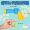 BaiKevin Low Noise Interactive Cat Ball Launcher Gun, 1 Noise-Reduced