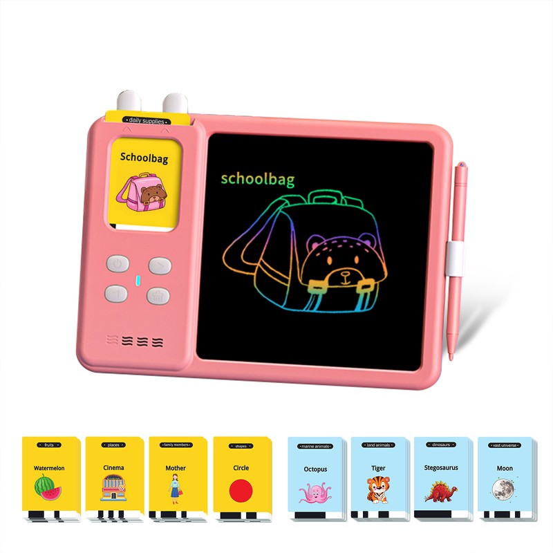 Talking Flash Cards Writing Tablet 2 in 1 Educational Child