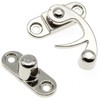 OZXNO Antique Hook Hasp Latch 2-Pack Tone Swing Lock Clasp