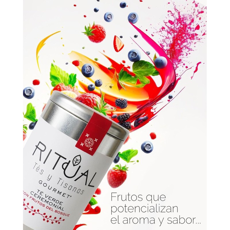 Té verde con frutos del bosque – Ritual Gourmet 150