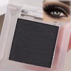 Black Matte Single Eyeshadow - High Pigment, Long-Lasting Eyeshadow Palette,