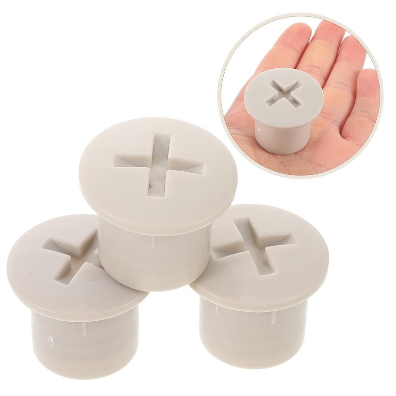 BESPORTBLE 4pcs Children Slide Fixing Screw Caps Plastic Fixing Replacement