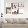 Fisnish 8.5x11 Picture Frame 20 Pack, Black Certificate Diploma Document