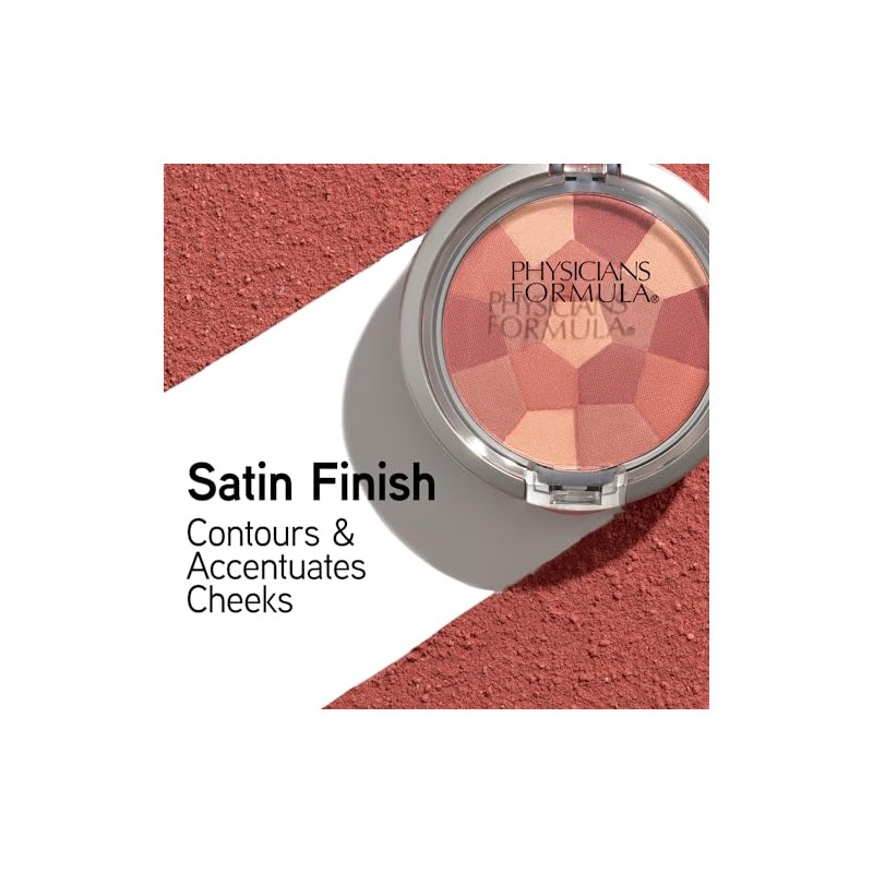 Physicians Formula Powder Palette Blush, Blushing Rose, 0.17 Ounce