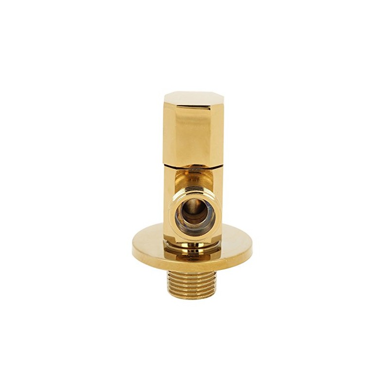 Brass Hot/Cold Water, Bathroom Installation Washbasin Taps, Shut Off Faucet,