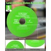 ZORUNNA 10 Pack Glass Cutting Disc for Angle Grinder, 4"