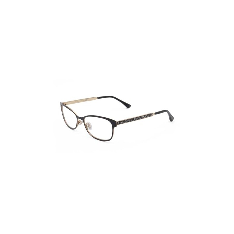 [ジミーチュウ] ファッションメガネ JC203 レディース ブラック EU 52 (FREE サイズ)