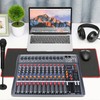 12 Channel Professional Audio Mixer with Bluetooth, USB, 99 DSP