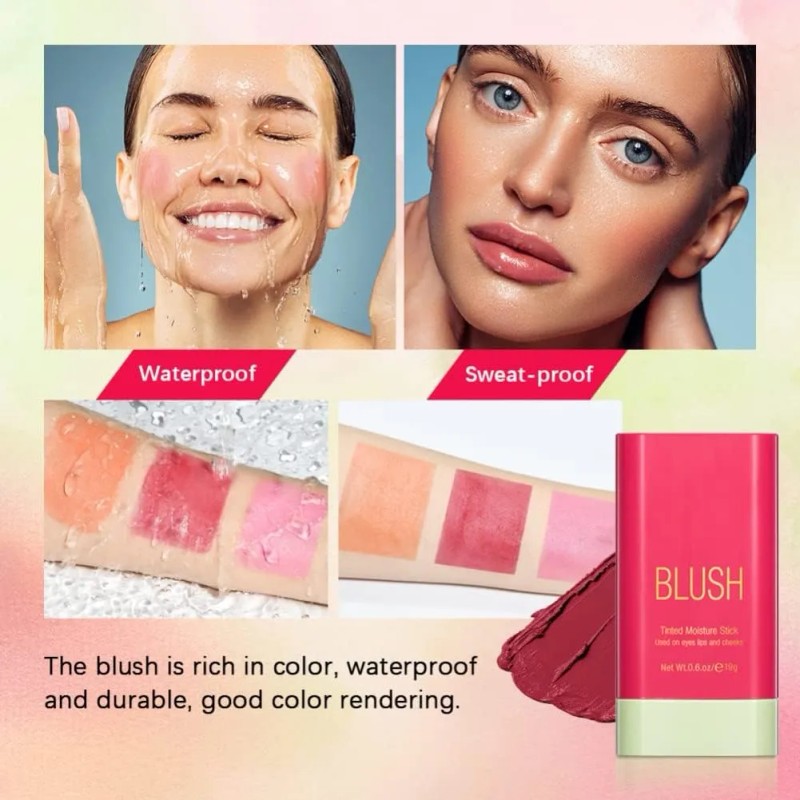 Rubor En Crema, Rubor En Barra Maquillaje Blush En /