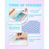 4000+ Diamond Art Stickers ＆ Labels – 36 Sheets Diamond