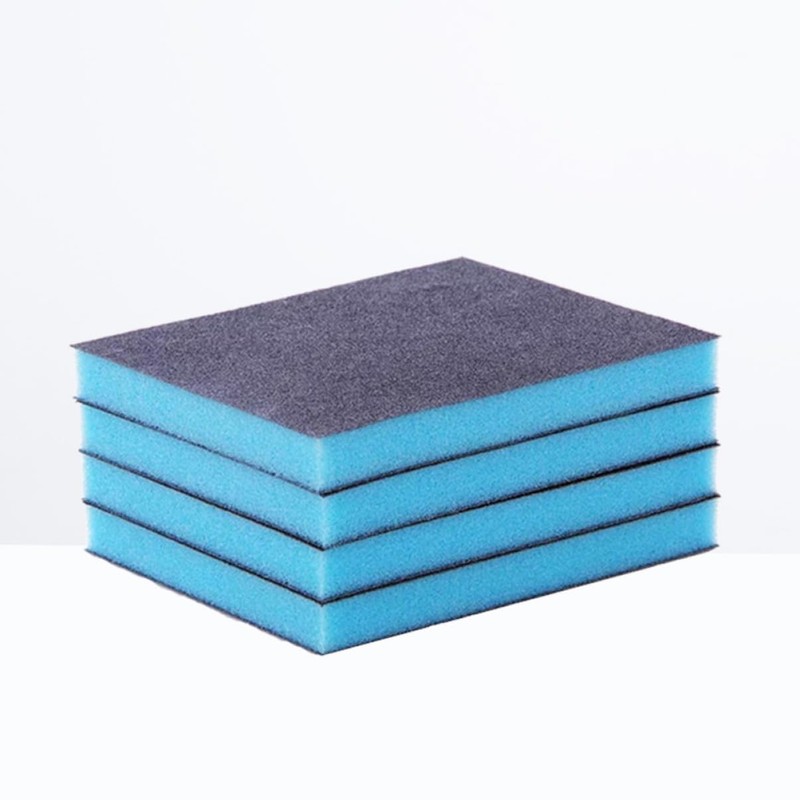 KOMBIUDA 4pcs Emery Sponge Wipe Brushes Durable Cleaning Sponges for