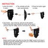 LANBRELLA Umbrella Reverse Travel Umbrella Windproof Compact Folding - C2.1