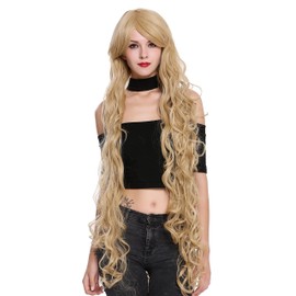 WIG ME UP - CL-100-86 Women's Wig Extremely Long Rapunzel Curls Curly Light Blonde
