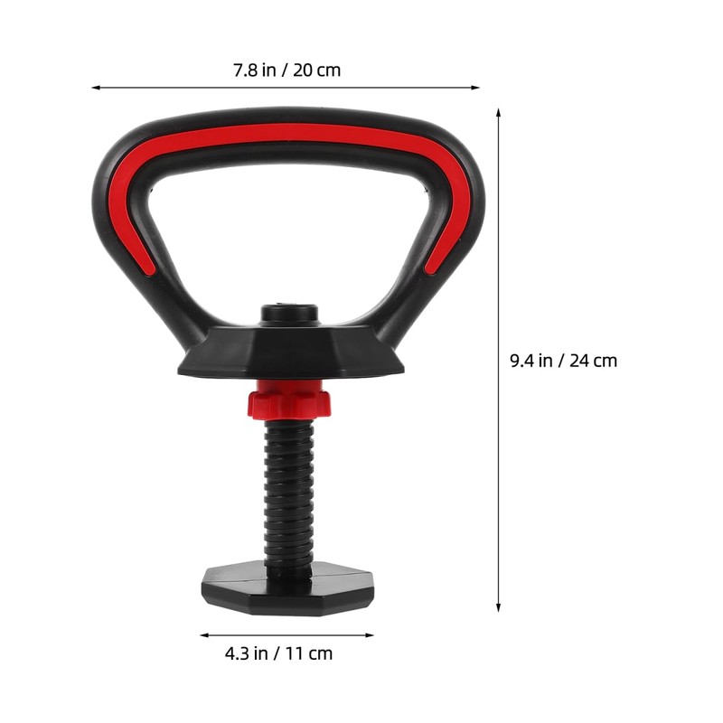 Healeved Impugnatura per kettlebell regolabile, accessorio per allenamento di forza,