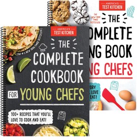 America's Test Kitchen Kids Bestselling 2 Books Collection. The Complete Cookbook for Young Chefs, The Complete Baking Book for Young Chefs