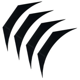 RecPro Corner Radius Blocks for RV Teardrop Windows | 3.2” Radius | 4 Pack | USA