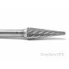 HELONGCO SL3D 14 Degree Taper Radius Carbide Burr Bur Cutting