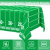 WNINK WNINK Football Tablecloth Party Decorations, 2 Pack Plastic Football