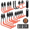 TONDA Garage Hooks, 20 Pack Garage Organization, Wall Storage Hooks