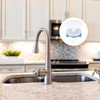 sourcing map Kitchen Faucet Hole Cover Copper, 2" Sink Hole