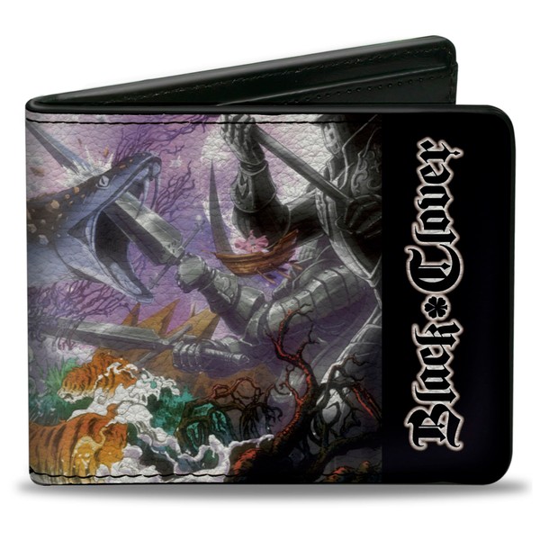 Crunchyroll Wallet, Bifold, Black Clover Glamour World Scene and Title