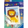 CreArt, Paint by Numbers Children - Little Lion