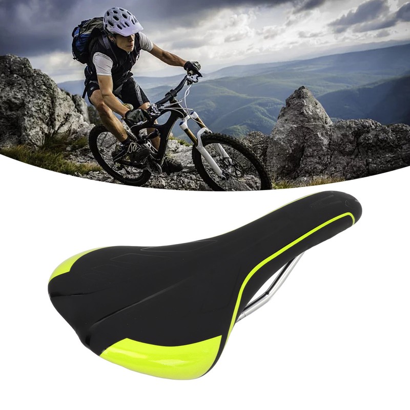 Mountain Bike Saddle Shock Absorption Breathable Comfortable Sponge Foaming Bike