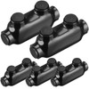 Copkim 5 Pcs Insulated Wire Connectors Black Splice Connector 2