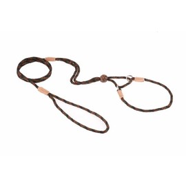 Alvalley Martingale Dog Leash with Collar - Soft, Nylon Leash for Dogs - Comes with Tagua Bead Stopper - Perfect for Small, Medium Dogs - Suitable for Training & Walking