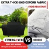 FEVERCOVER Grill Cover for Oklahoma Joe's Longhorn Combo Grill, Heavy