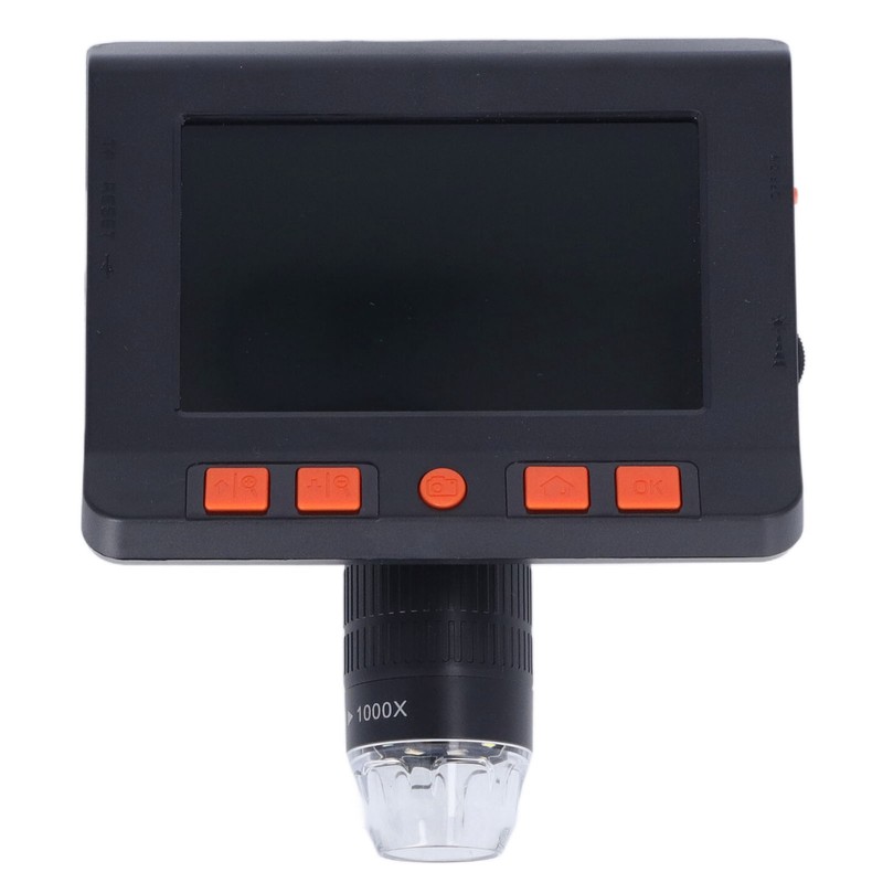 Portable HD Desktop Electronic Digital Microscope 1000x 4.3Inch LCD Digital