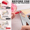 Belleboost Silver Premium Adjustable Nail Clippers for Acrylic Nails, Professional