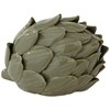 Dahlia Studios Layered 5" Wide Matte Green Decorative Artichoke Sculpture