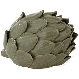 Dahlia Studios Layered 5" Wide Matte Green Decorative Artichoke Sculpture