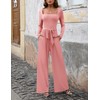 LOOKBOHO One Piece Jumpsuits for Women Dressy Casual Square Neck