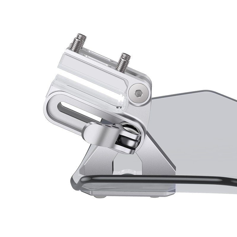 Justech Universal Motorcycle Windshield, Motorbike Windscreen Adjustable Clip On Windshield