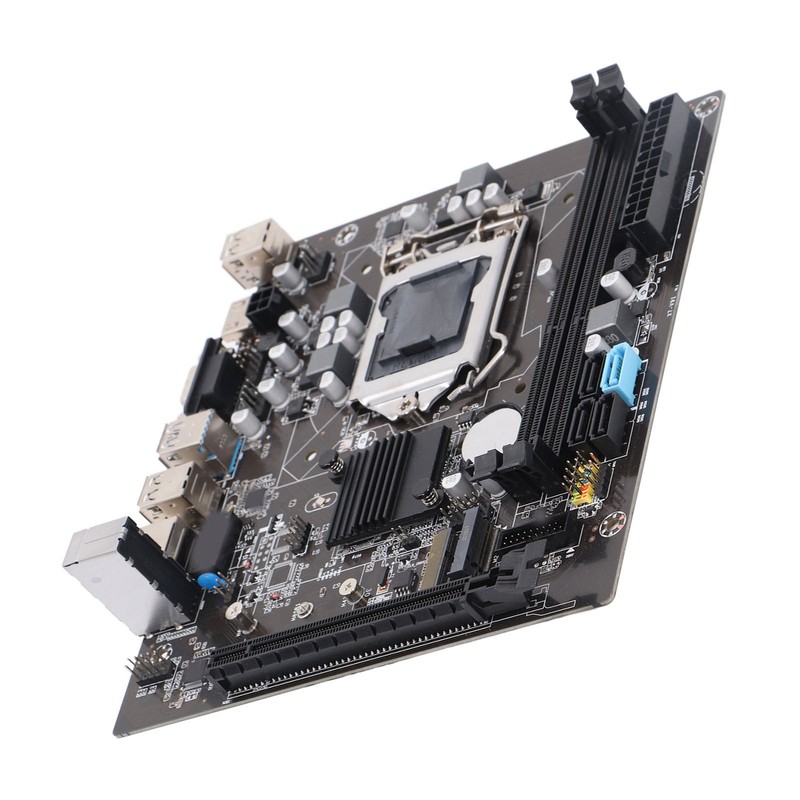 B75 Gaming Motherboard with M.2 Ports Dual Channel DDR3 for