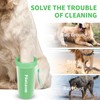 Dog Paw Cleaner for Dogs, (with 3Pcs Absorbent Towels &