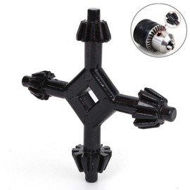 4 in 1 Drill Chuck Key, Multi Universal 4 Ways Electric Spanner Key Drill Chuck Wrench Fit Drill Power Tool - 1/2", 9/16", 11/16", 5/8" inch
