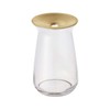 KINTO 20333 Flower Vase Luna Base 3.1 x 5.1 inches