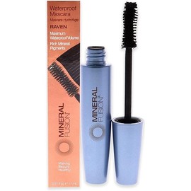 Mineral Fusion Waterproof Mascara, (Packaging May Vary), Raven, 0.57 Oz