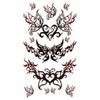 Fantasy Tribal Butterfly Tribal-9 Tattoo Stickers, Regular, 8 Types, hm117,
