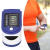 Fingertip Pulse Oximeter LED Dispaly Blood Oxygen Saturation Heart Rate