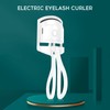 Electric Eyelash Curler Skin-friendly Silicone Natural Radian Safe Anti-scalding Time-saving