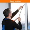 sourcing map Foam Rubber Sealing Strip 5 mm (0.20 Inches)